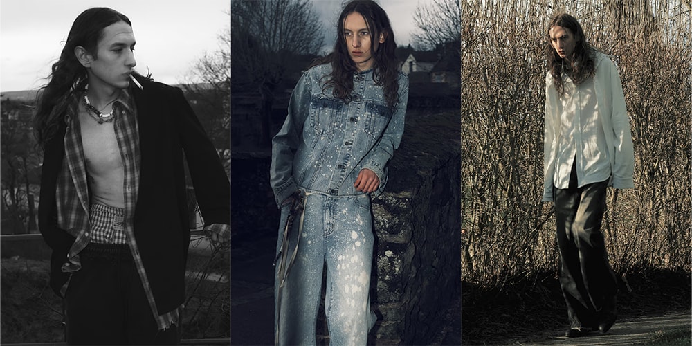 ANOWHEREMAN Unveils Grungy Pre-Spring 2025 Collection