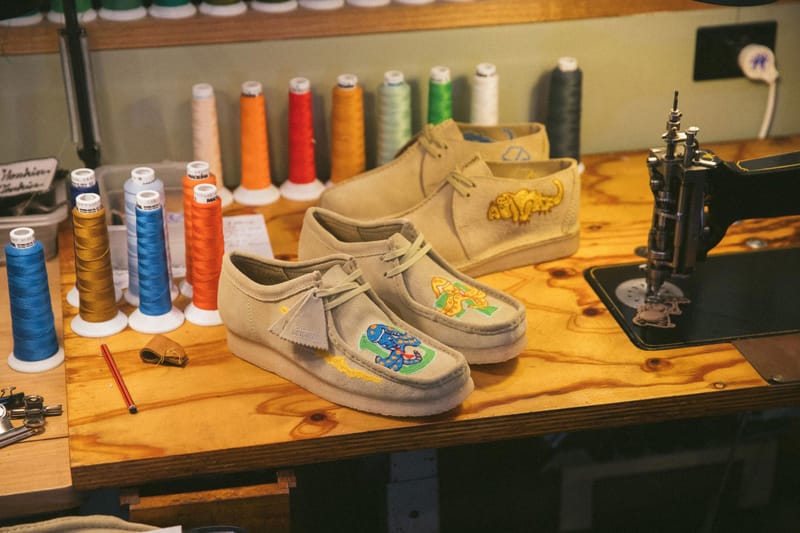 Melbourne Boutique Up There Taps 3 Local Artists to Rework the Clark's Originals Wallabee