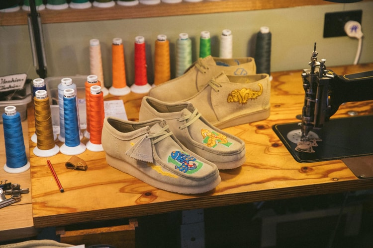 Melbourne Boutique Up There Taps 3 Local Artists to Rework the Clark's Originals Wallabee