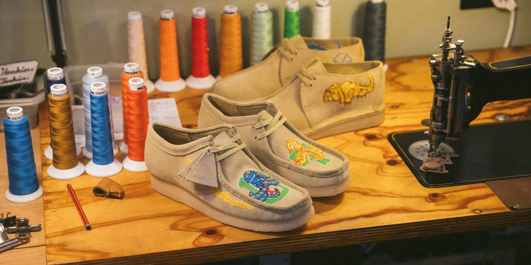 Melbourne Boutique Up There Taps 3 Local Artists to Rework the Clark's Originals Wallabee