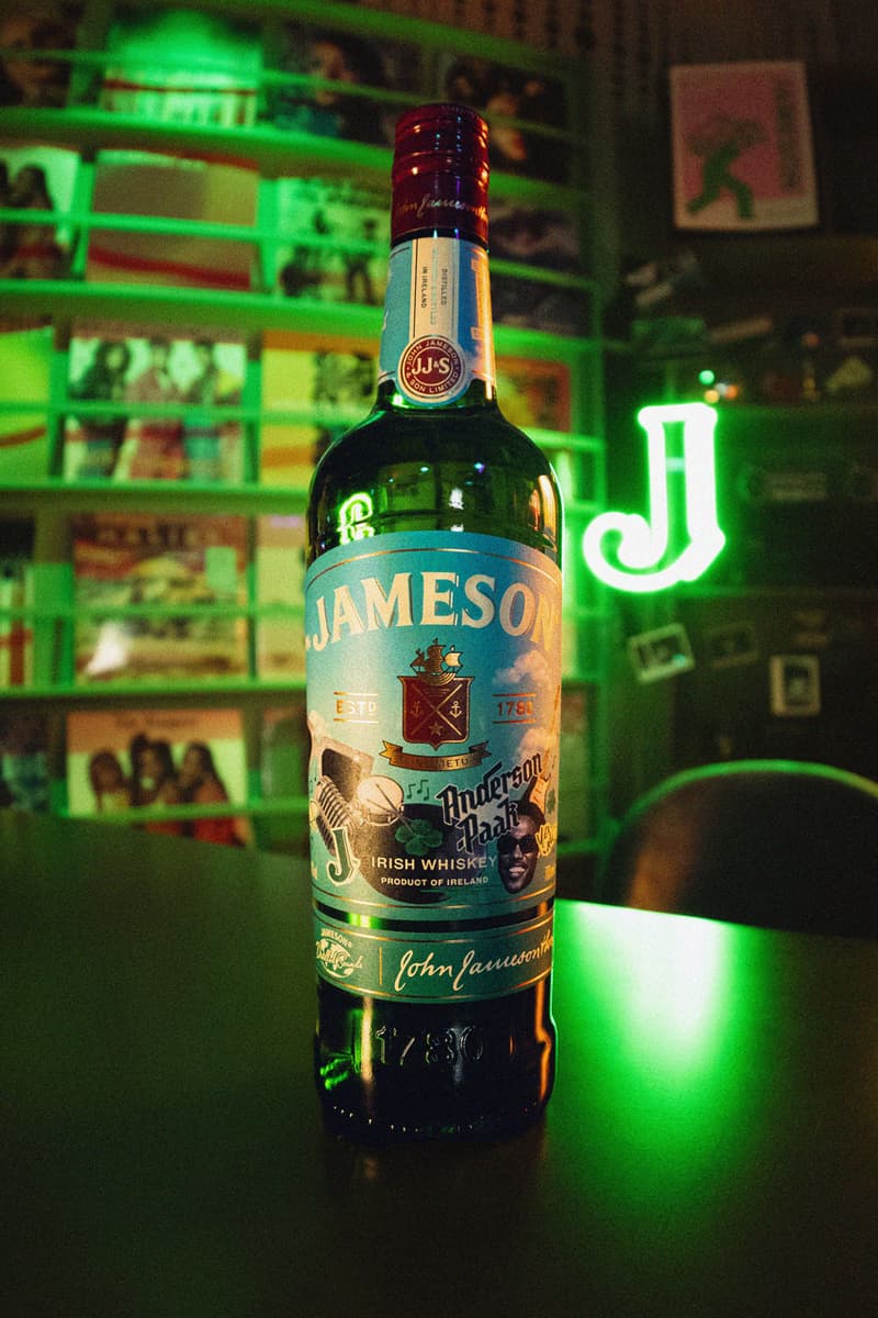 jameson triple distilled st. patricks day collection limited edition bottle anderson paak distilled sounds Tone Master Princeton® Reverb amplifier fender Player II Telecaster® Electric Guitar