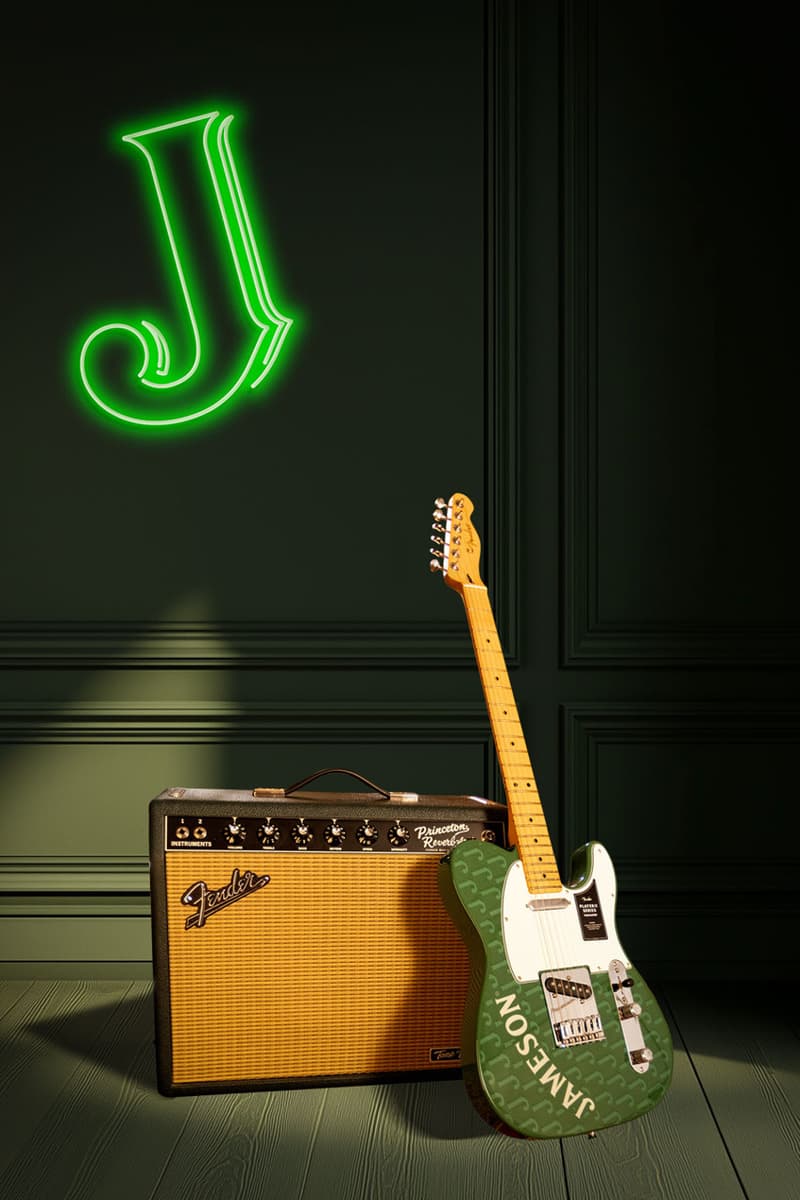 jameson triple distilled st. patricks day collection limited edition bottle anderson paak distilled sounds Tone Master Princeton® Reverb amplifier fender Player II Telecaster® Electric Guitar