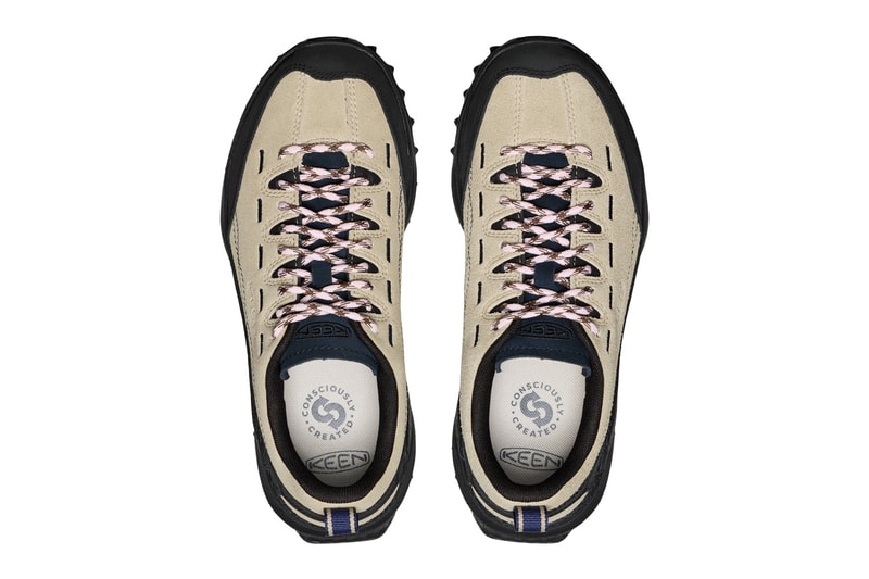 KEEN Jasper Zionic Spring 2025 Colorways Info "Granite Green/Gold Flame" "Safari/Giggle Pink" "Moonlight Mauve/Granite Green" 