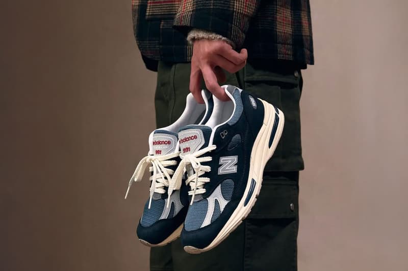 New Balance 991v2 MADE in UK Vintage Navy Release Info