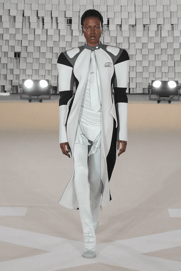 Off-White™ Fall Winter 2025 Paris Fashion Week ib kamara womenswear menswear doja cat burna boy runway show