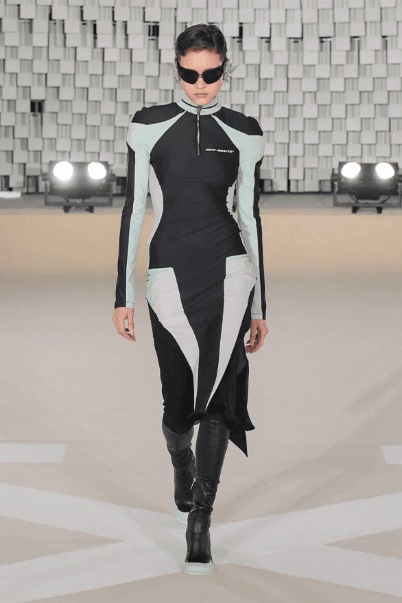 Off-White™ Fall Winter 2025 Paris Fashion Week ib kamara womenswear menswear doja cat burna boy runway show