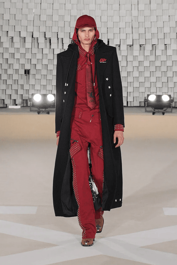 Off-White™ Fall Winter 2025 Paris Fashion Week ib kamara womenswear menswear doja cat burna boy runway show