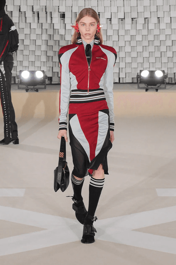 Off-White™ Fall Winter 2025 Paris Fashion Week ib kamara womenswear menswear doja cat burna boy runway show