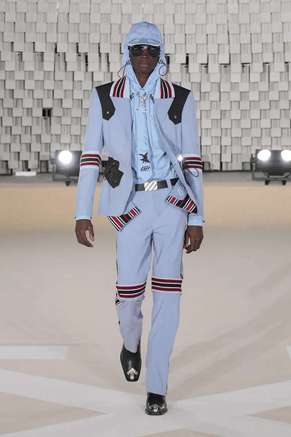 Off-White™ Fall Winter 2025 Paris Fashion Week ib kamara womenswear menswear doja cat burna boy runway show