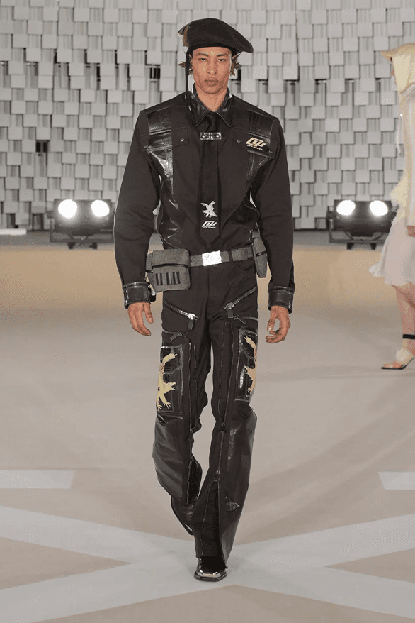 Off-White™ Fall Winter 2025 Paris Fashion Week ib kamara womenswear menswear doja cat burna boy runway show