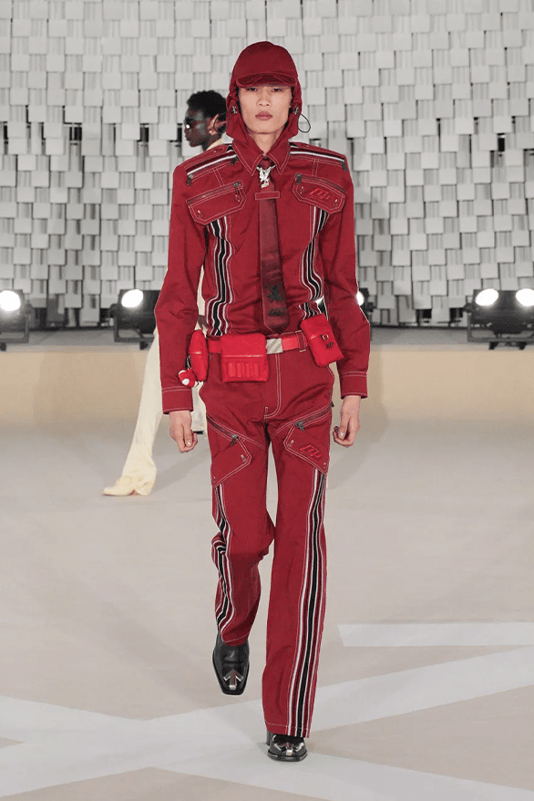 Off-White™ Fall Winter 2025 Paris Fashion Week ib kamara womenswear menswear doja cat burna boy runway show