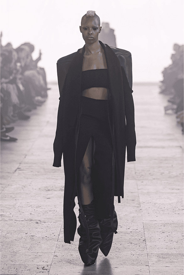 Rick Owens Fall Winter 2025 Paris Fashion Week womenswear runway show