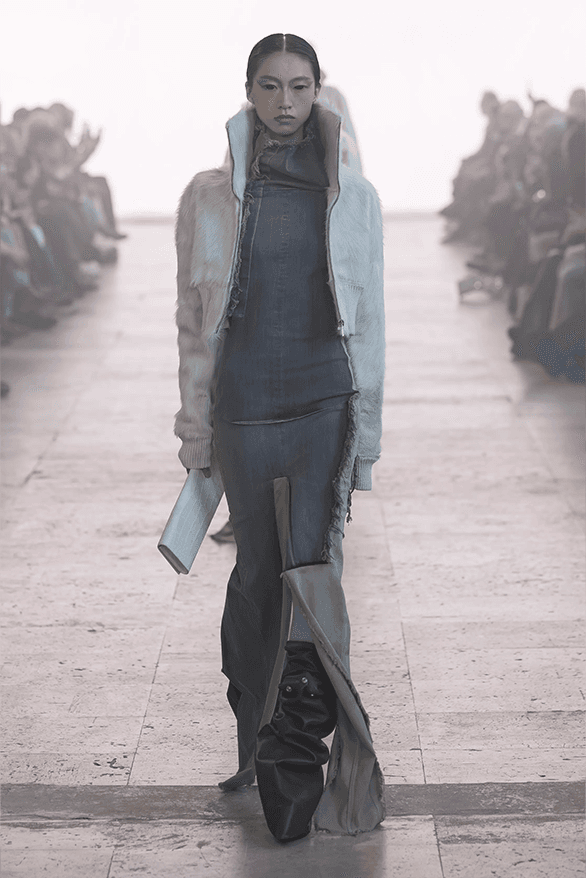 Rick Owens Fall Winter 2025 Paris Fashion Week womenswear runway show