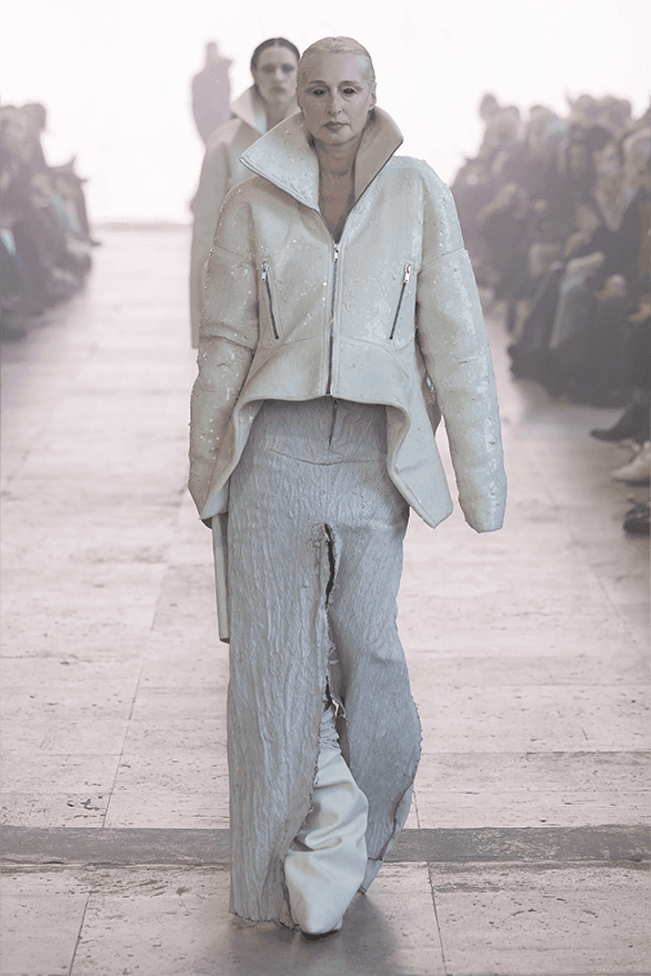 Rick Owens Fall Winter 2025 Paris Fashion Week womenswear runway show