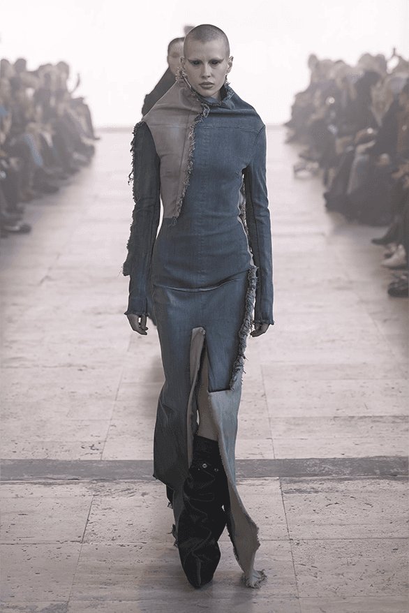 Rick Owens Fall Winter 2025 Paris Fashion Week womenswear runway show