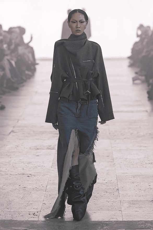 Rick Owens Fall Winter 2025 Paris Fashion Week womenswear runway show