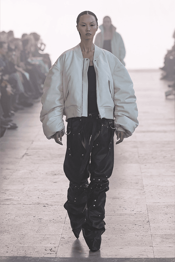 Rick Owens Fall Winter 2025 Paris Fashion Week womenswear runway show