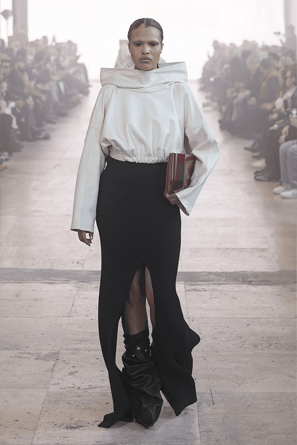 Rick Owens Fall Winter 2025 Paris Fashion Week womenswear runway show