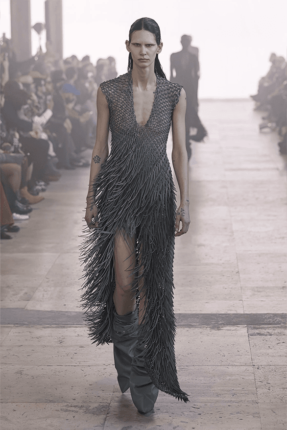Rick Owens Fall Winter 2025 Paris Fashion Week womenswear runway show