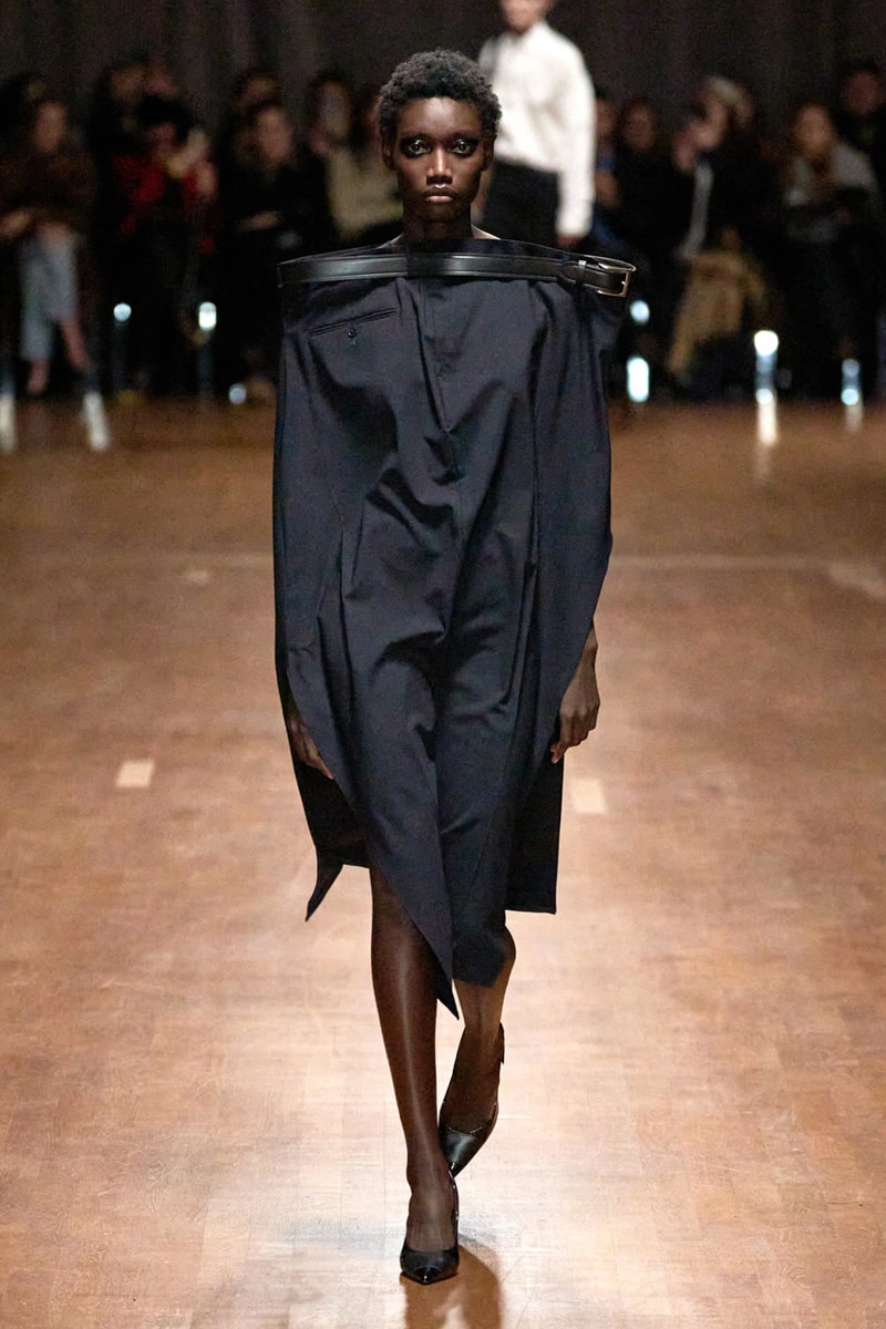 cello dress paris fashion week From Hodakova to Vaquera, a Head-Scratching Trend Emerges in Paris