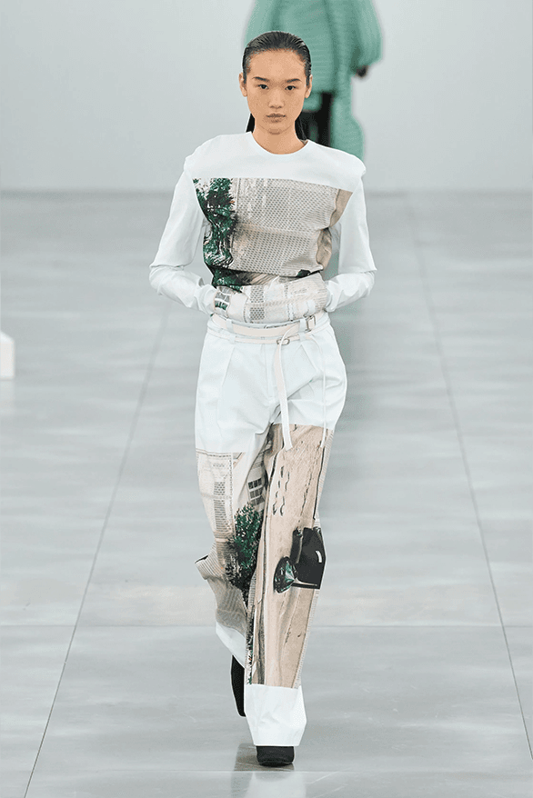 Issey Miyake Fall Winter 2025 Paris Fashion Week womenswear runway show