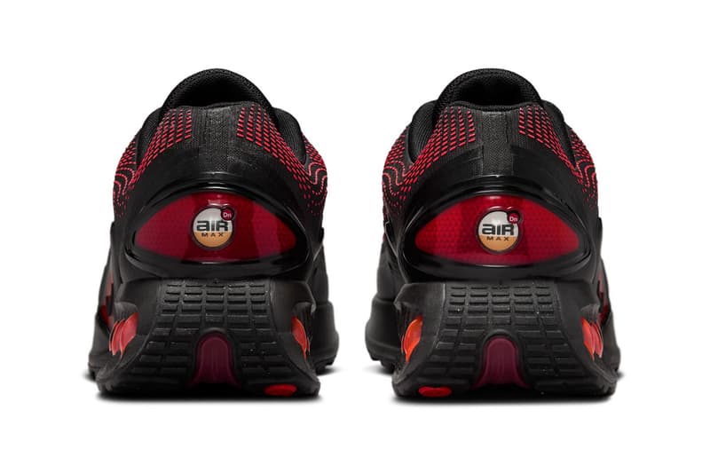 Official Look at the Nike Air Max DN "Bred" HV5235-002 black bright crimson swoosh