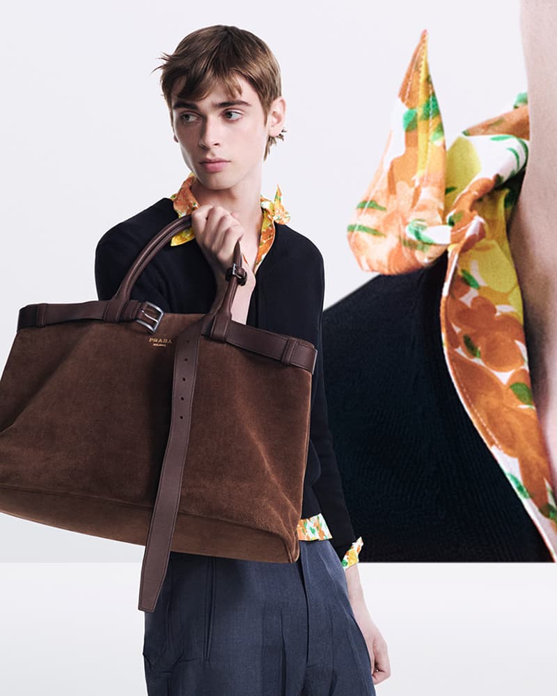 prada spring summer 2025 accessories campaign