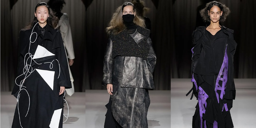 Yohji Yamamoto FW25 Is Deconstructed Perfection