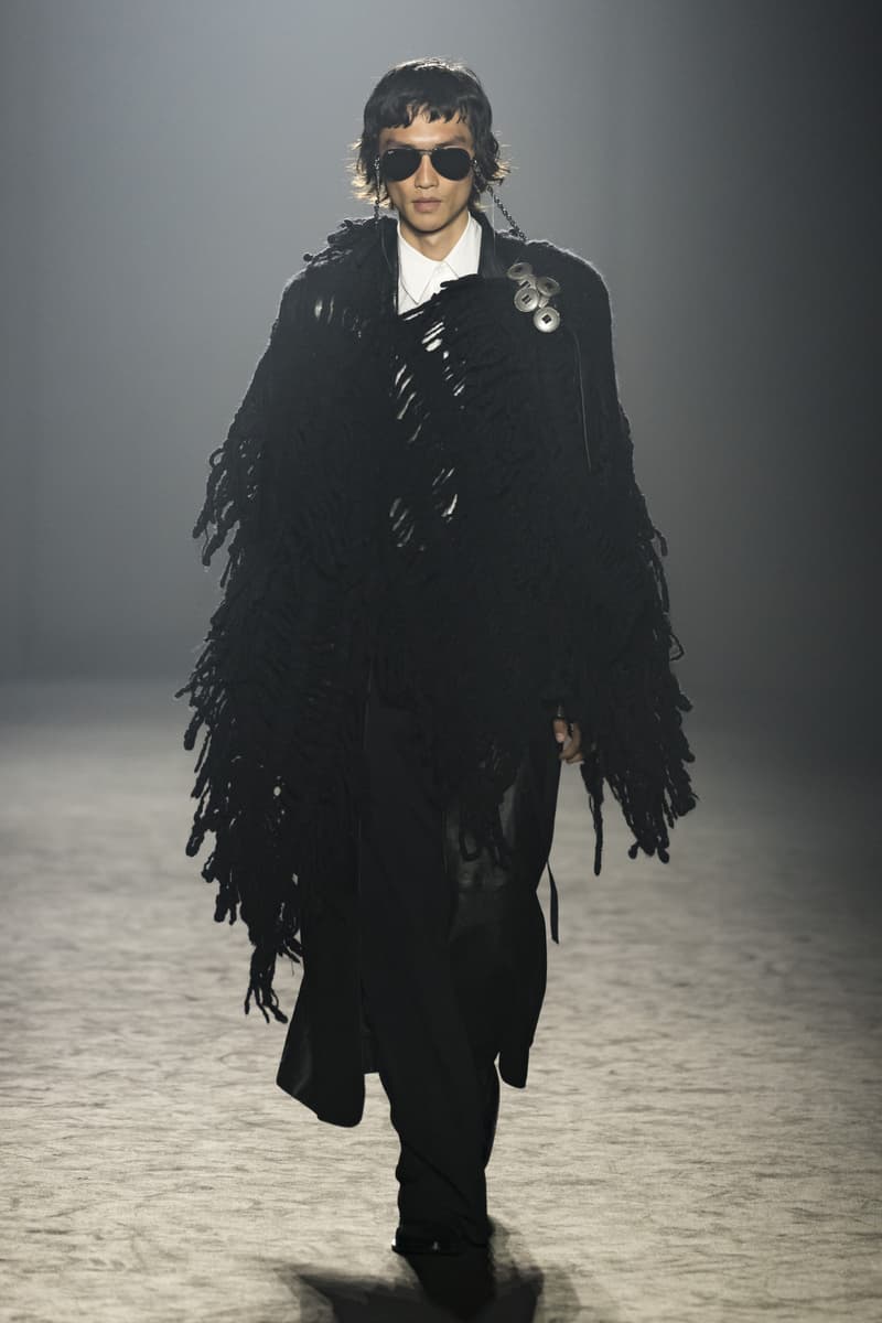 Ann Demeulemeester Fall Winter 2025 Paris Fashion Week womenswear menswear runway show Stefano Gallici