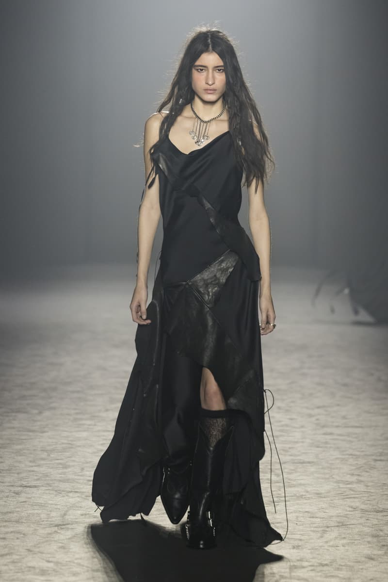 Ann Demeulemeester Fall Winter 2025 Paris Fashion Week womenswear menswear runway show Stefano Gallici