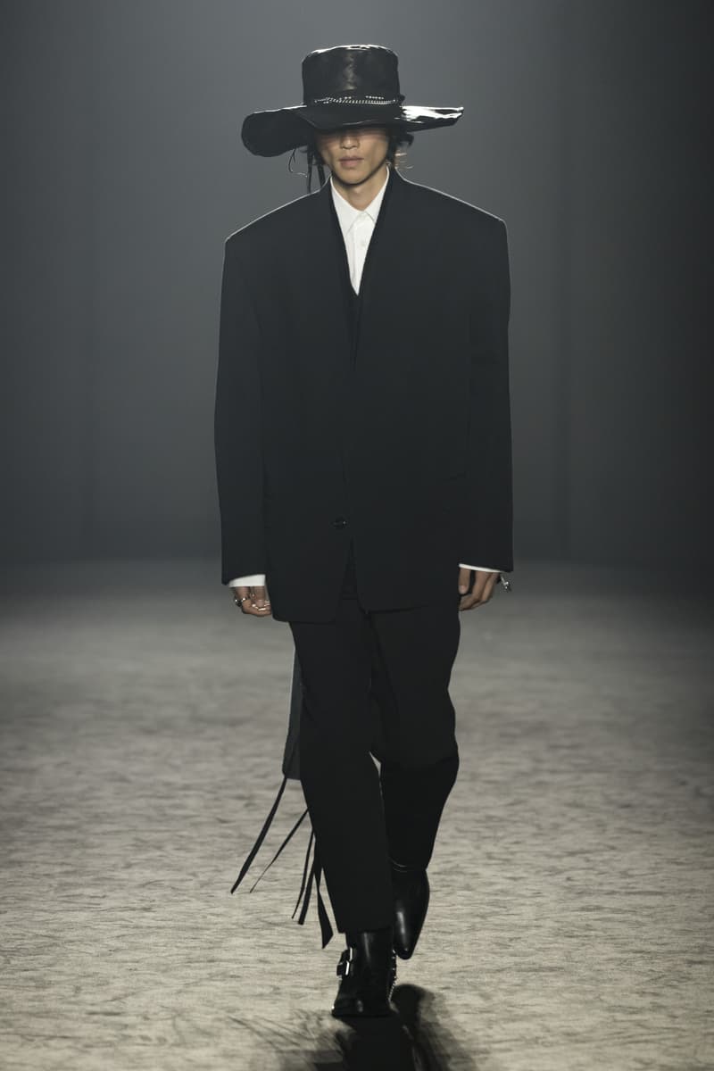 Ann Demeulemeester Fall Winter 2025 Paris Fashion Week womenswear menswear runway show Stefano Gallici