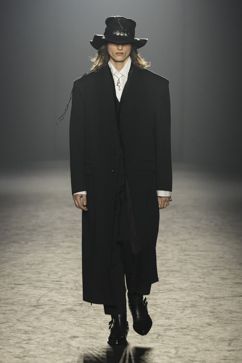 Ann Demeulemeester Fall Winter 2025 Paris Fashion Week womenswear menswear runway show Stefano Gallici