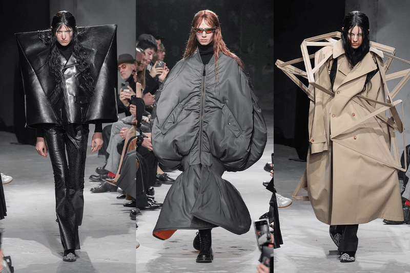 Junya Watanabe Plays With Fashion Origami for FW25