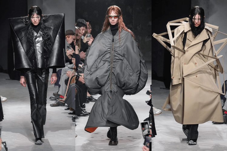 Junya Watanabe Plays With Fashion Origami for FW25