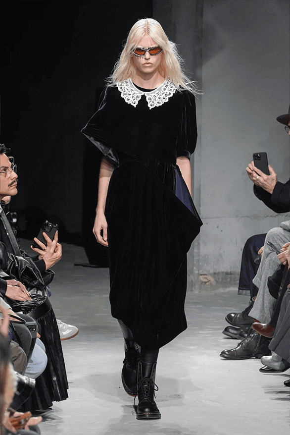 Junya Watanabe Fall Winter 2025 Paris Fashion Week womenswear runway show