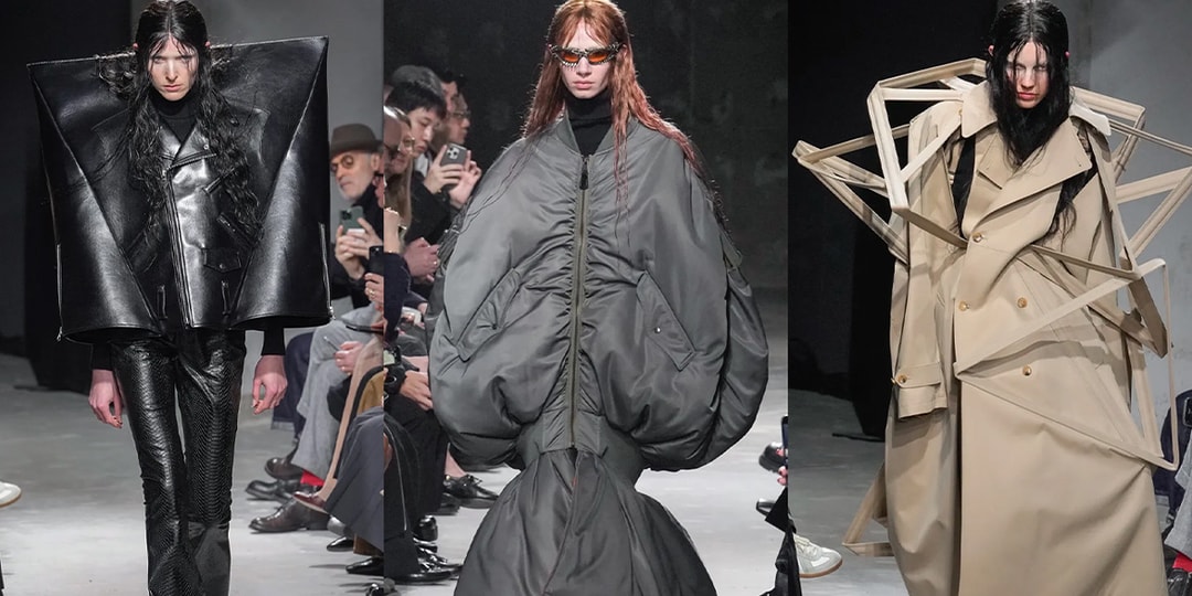 Junya Watanabe Plays With Fashion Origami for FW25