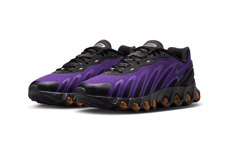 Nike Air Max Dn8 "Fierce Purple" Release Info Black/Fierce Purple-Indigo Burst-Total Orange FQ7860-009 1998 Air Max Plus “Voltage Purple"