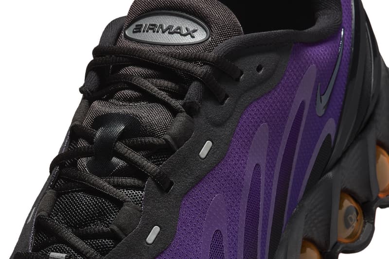 Nike Air Max Dn8 "Fierce Purple" Release Info Black/Fierce Purple-Indigo Burst-Total Orange FQ7860-009 1998 Air Max Plus “Voltage Purple"