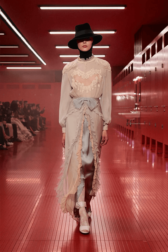 Valentino Fall Winter 2025 Paris Fashion Week Alessandro Michele menswear womenswear runway show