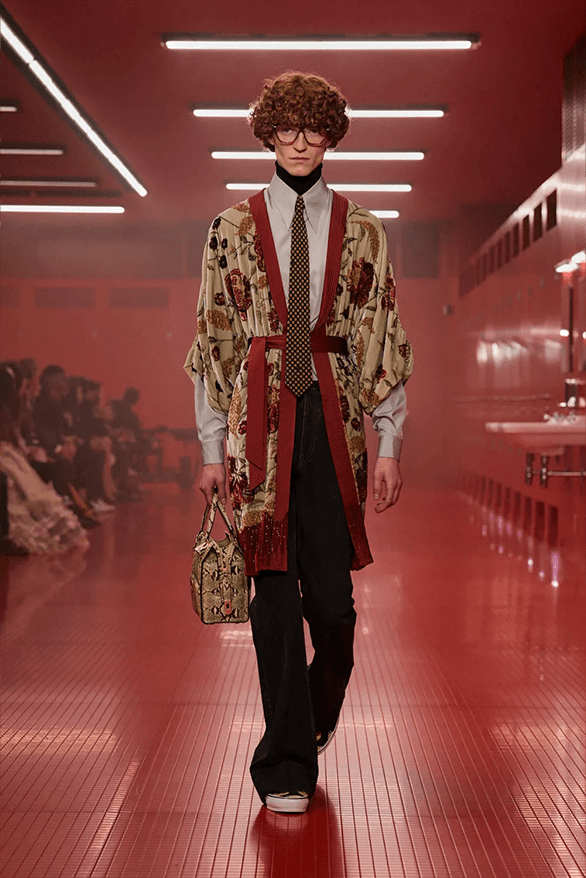 Valentino Fall Winter 2025 Paris Fashion Week Alessandro Michele menswear womenswear runway show