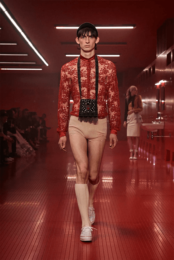 Valentino Fall Winter 2025 Paris Fashion Week Alessandro Michele menswear womenswear runway show