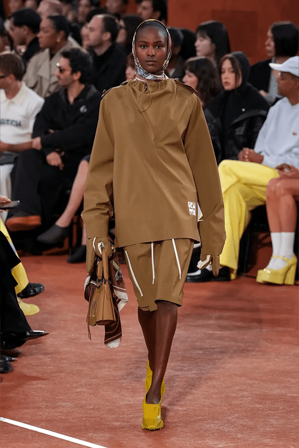 Lacoste Fall Winter 2025 Paris Fashion Week Pelagia Kolotouros womenswear menswear runway show roland garros tennis sportswear