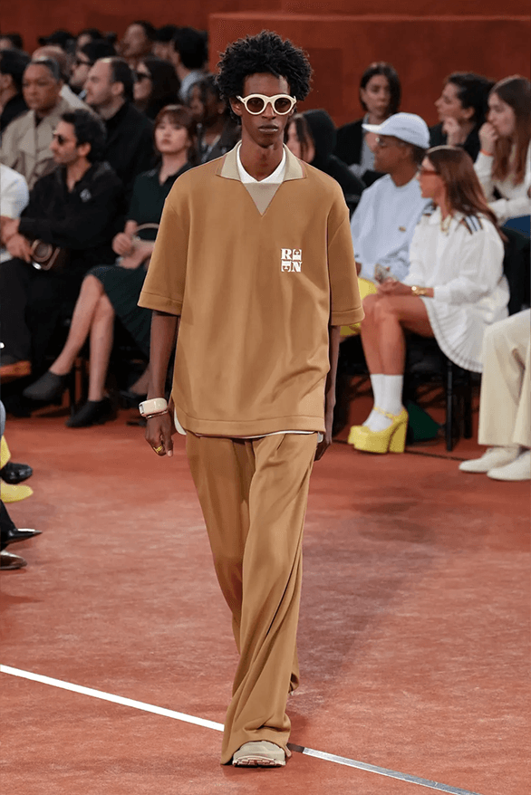 Lacoste Fall Winter 2025 Paris Fashion Week Pelagia Kolotouros womenswear menswear runway show roland garros tennis sportswear