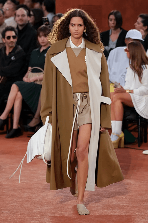 Lacoste Fall Winter 2025 Paris Fashion Week Pelagia Kolotouros womenswear menswear runway show roland garros tennis sportswear
