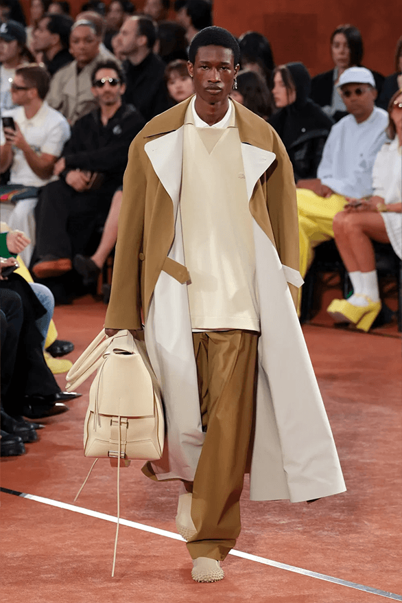 Lacoste Fall Winter 2025 Paris Fashion Week Pelagia Kolotouros womenswear menswear runway show roland garros tennis sportswear