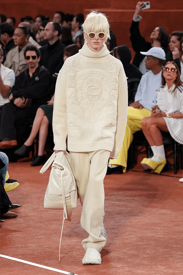 Lacoste Fall Winter 2025 Paris Fashion Week Pelagia Kolotouros womenswear menswear runway show roland garros tennis sportswear