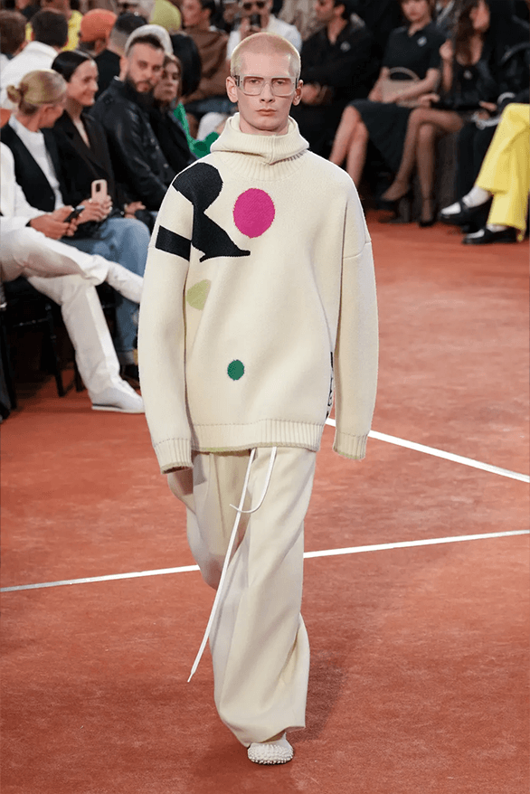 Lacoste Fall Winter 2025 Paris Fashion Week Pelagia Kolotouros womenswear menswear runway show roland garros tennis sportswear