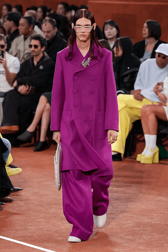 Lacoste Fall Winter 2025 Paris Fashion Week Pelagia Kolotouros womenswear menswear runway show roland garros tennis sportswear