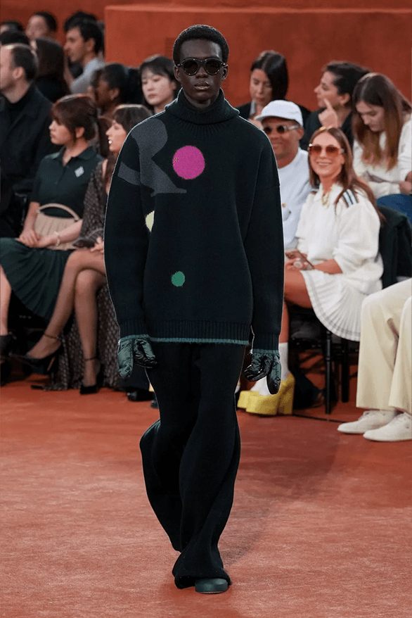 Lacoste Fall Winter 2025 Paris Fashion Week Pelagia Kolotouros womenswear menswear runway show roland garros tennis sportswear
