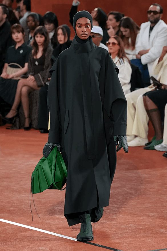 Lacoste Fall Winter 2025 Paris Fashion Week Pelagia Kolotouros womenswear menswear runway show roland garros tennis sportswear